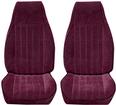 82-84 Firebird Standard Encore Upholstery (Burgundy) W/Solid Rear Seat Back