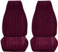 82-84 Firebird Standard Regal Upholstery (Burgundy) W/Solid Rear Seat Back