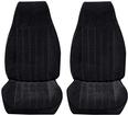 82-84 Firebird Standard Encore Upholstery (Black) W/Split Rear Seat Back
