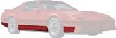 1985-90 Pontiac Trans AM GTA; Rear Quarter Extensions; RH & LH; Pair; Made in the USA!