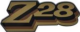 1978 Camaro "Z28" Dark Gold Grill Emblem