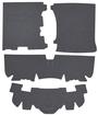1982-92 Camaro, Firebird; Floor Sound Deadener; 4 Piece Set