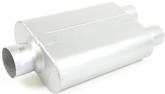 Flowmaster; 13" Original 40 Series Muffler; With 3" Center Inlet; 2-1/2" Dual Outlet