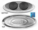 STAINLESS STEEL MAGNETIC PARTS TRAY, Ford Oval
