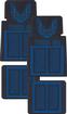1969-92 Pontiac Trans Am; Floor Mats; Blue; Front and Rear; 4 Piece Set