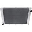 1961-63 Ford Thunderbird; V8 Engine; Champion All Aluminum Radiator; 3 Row; Natural Finish