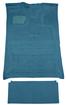 1980-86 Ford F-Series Crew Cab w/ High Tunnel - Molded Cutpile Carpet Kit - Blue