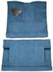 1974-79 Ford F-Series Crew Cab w/ Low Tunnel - Molded Cutpile Carpet Kit - Blue