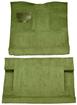1973 Ford F-250/F-350 Crew Cab - Low Tunnel Molded Loop Carpet Kit - Moss Green