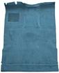 1974-79 Ford F-Series Extra Cab w/ Low Tunnel - Molded Cutpile Carpet Kit - Blue
