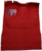 1974-79 Ford F-Series Extra Cab w/ High Tunnel - Molded Cutpile Carpet Kit - Red