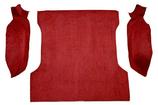 1978-79 Ford Bronco Cargo Area - Molded Cutpile Carpet Kit - Flame Red