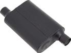 Flowmaster; Super 44  Series Muffler; With 2-1/4" Offset Inlet; 2-1/4" Opposite Offset Outlet