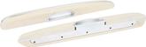Fesler USA Custom Billet Aluminum Arm Rests with Brushed Aluminum Finish