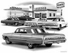 1964 Impala Hardtop "Flash Back print"