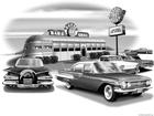 1960 Impala Sedan "Flash Back print"