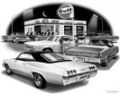 1965 Impala Hardtop "Flash Back print"