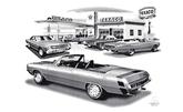 1966-71 Dodge Dart "Flash Back print" (1971 GT Model Featured)