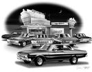 1964-65 Plymouth Fury "Flash Back print' (1964 Sport Fury Featured)