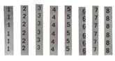 1969-70 Mustang Boss 429 Spark Plug Wire Set Decal