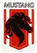 1976-78 Mustang Stallion Fender Decal - RH Red/Orange