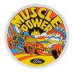 Ford Muscle Power Inside Window Decal