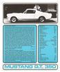 1965 Mustang Shelby GT350 One Side Specification Sheet