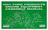 1964 Ford; Production Engine Equipment Assembly Manual