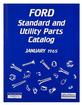 1965 Ford; Standard & Utility Parts Catalog