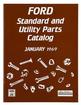 1969 Ford; Standard and Utility Parts Catalog