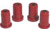 1979-82 Mustang Prothane Front Control Arm Bushings Without Shells With Heavy Duty Suspension - Red