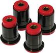 1979-93 Mustang Prothane Front Control Arm Bushings With Shells With Heavy Duty Suspension - Red