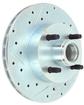 1979-93 Ford Mustang; StopTech; Drilled/Slotted Right Front Brake Rotor