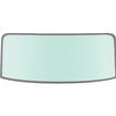 1967-69 Camaro, Firebird Coupe; Back Window Glass; Flush Mount; Glue-In; No Molding Needed; Light Green Tint