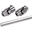 1958-77 Chevrolet and GMC Stainless U-joints and Shaft Set