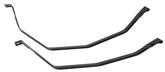 1981-1997 Mustang, 1981-1986 Capri; Fuel Tank Mounting Straps; OE Material; for Vehicles Built After April, 1981