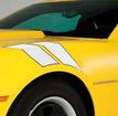 2010-15 Camaro - Fender Hash Mark Stripe Vinyl Graphics Set - White Pearl