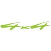 1988-91 Chevrolet / GMC 4 X 4 Green Body Side Graphics Decal Package