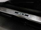 2010-15 Camaro ZL1 - Illuminated Door Sill Plate Kit w/ Single Color LED - WHITE (Brushed Silver)