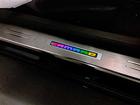 2010-15 Camaro - RGB Extreme Lighting Door Sill Plate Kit w/ Multi-Color LEDs - (Brushed Silver)