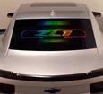 2010-15 Camaro Coupe - Windrestrictor Brand Glow Plate with ZL1 Emblem and RGB Extreme Lighting Kit