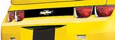 2010-13 Camaro Rear Blackout Panel - Flat Black (Matte)