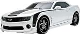 2010-13 Camaro V8 3Dcarbon - 9 Piece Body Kit - Summit White