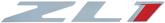 2012-15 Camaro - ZL1 Underhood Decal - Silver & Red