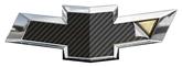 2014-17 Camaro - Bow Tie Emblem Overlay Decals - Carbon Fiber (Pair)