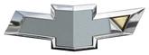 2014-17 Camaro - Bow Tie Emblem Overlay Decals - Silver (Pair)