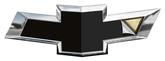 2014-17 Camaro - Bow Tie Emblem Overlay Decals - Matte Black (Pair)