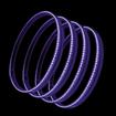 2010-17 Camaro Purple LED Illuminated Wheel Rings