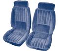 1987 Buick Regal T-Type; Complete Front and Rear Upholstery Set; Blue