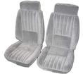 1987 Buick Regal T-Type; Complete Front and Rear Upholstery Set; Gray